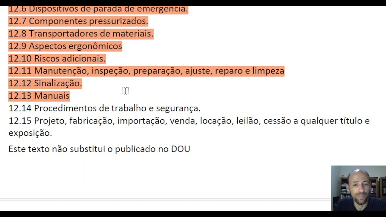NR 12 Comentada Parte 1