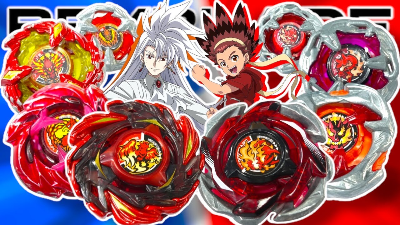 ALL HELLS BEYS vs ALL PHOENIX BEYS | Robin VS Blaze | BEYBLADE X