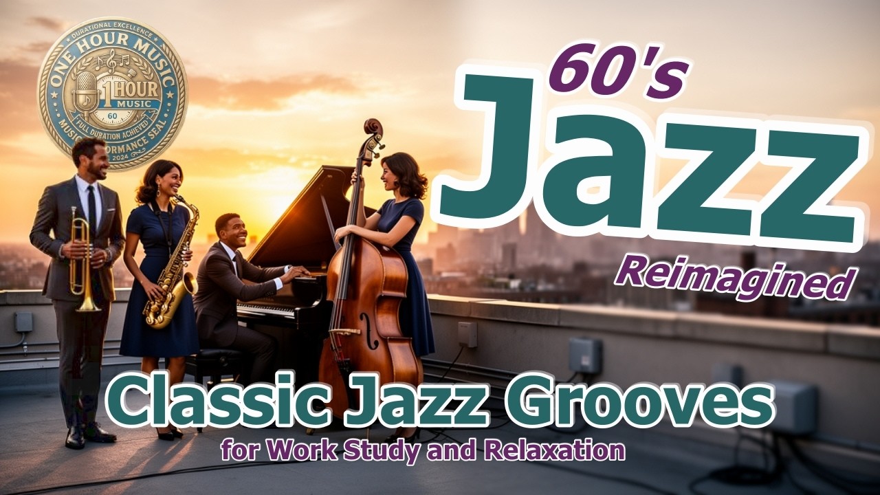 60s Jazz Reimagined – Classic Jazz Grooves for Work, Study & Relax