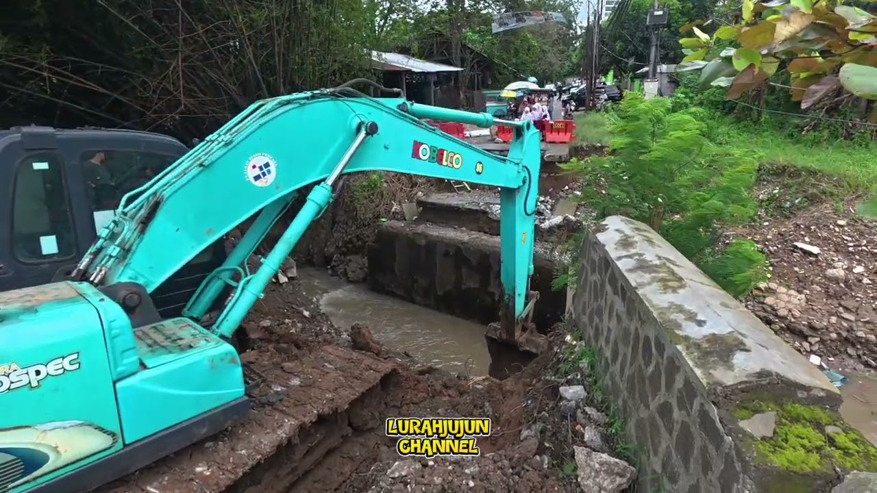 AHIR NYA BETON RAKSASA BISA DI ANGKAT,,