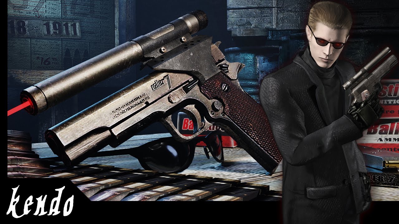 Killer7 │Ретро-футуристический Custom 1911 (Resident Evil 4)