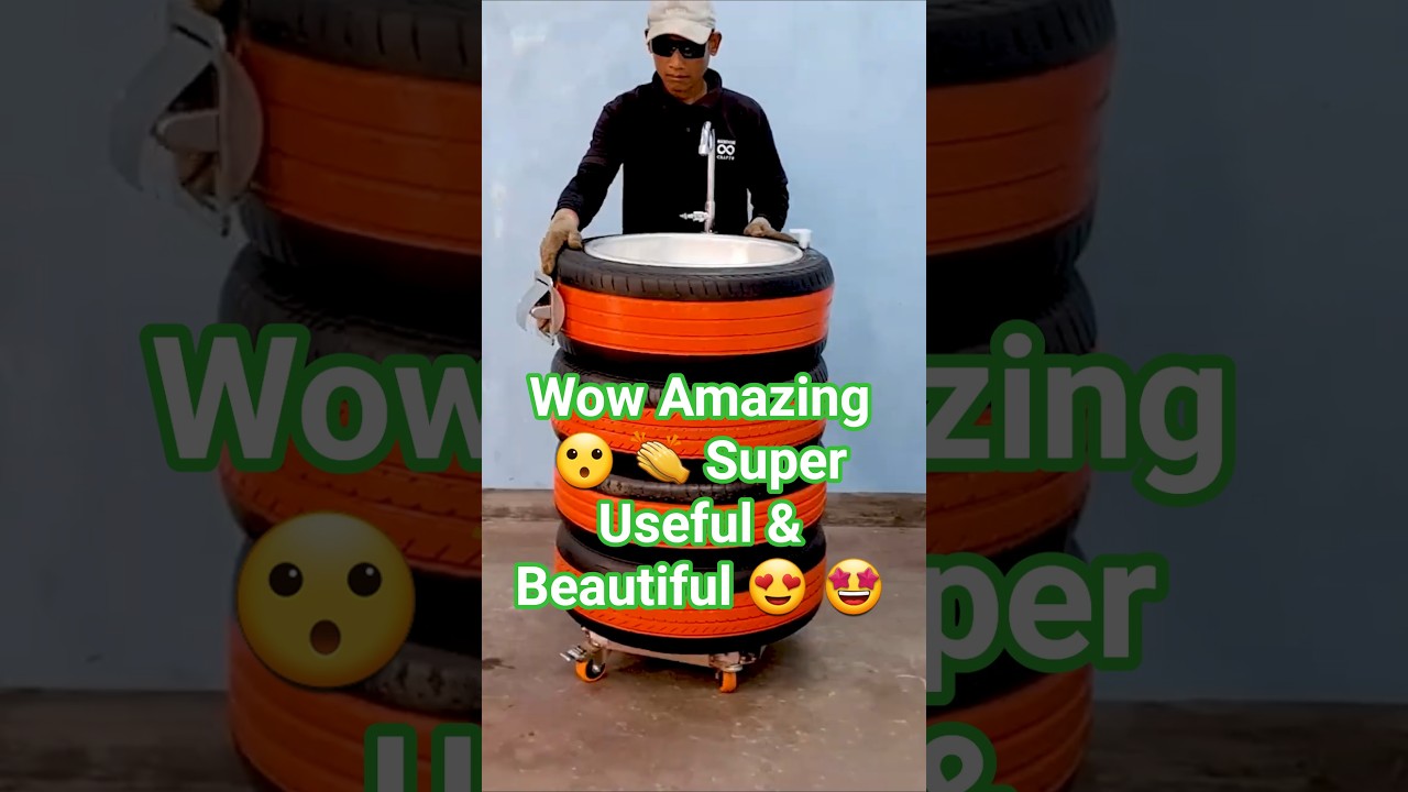 Useless to Useful ♻️  Trash to Treasure 💯 % Amazing Transformation 👏 ✅️ #trashtotreasure #diy