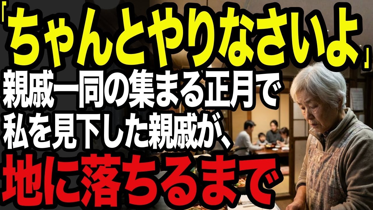 呼ばれなかった親戚一同の集まりの日、母が一番幸せだった。私を見下した親戚が、後悔するまで