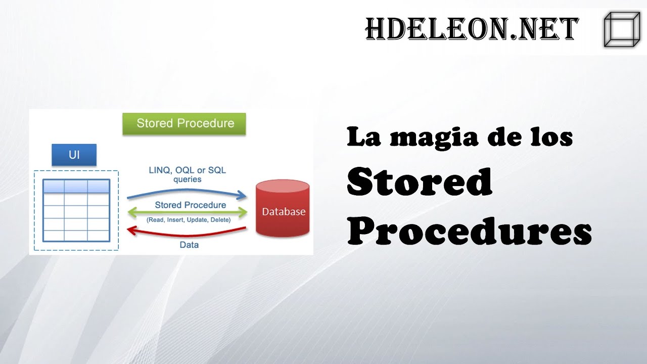 🧙 La magia de los Stored Procedures | Procedimientos Almacenados