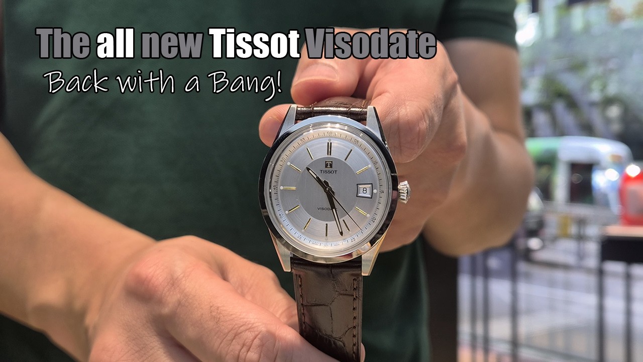 Первое знакомство с новыми часами Tissot Visodate &mdash; триумфальное возвращение!