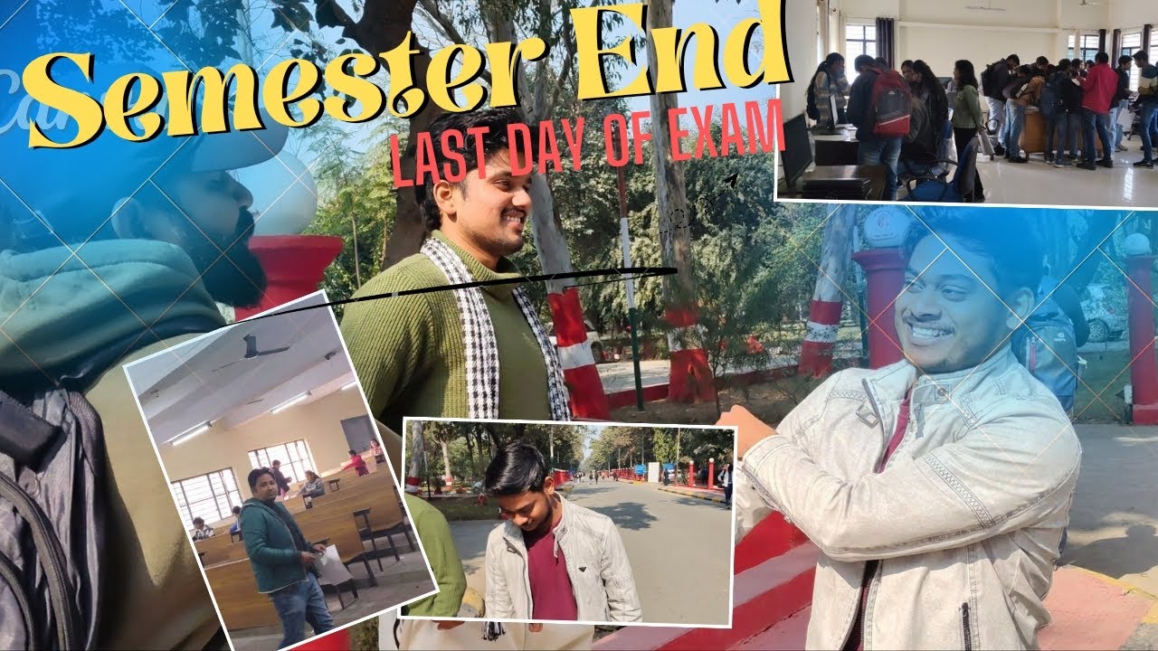 Last Day of Exam | Freedom After Exams 💥 | College Life Vlog | 3rd Semester Exam Over 😌 B.tech CSIT