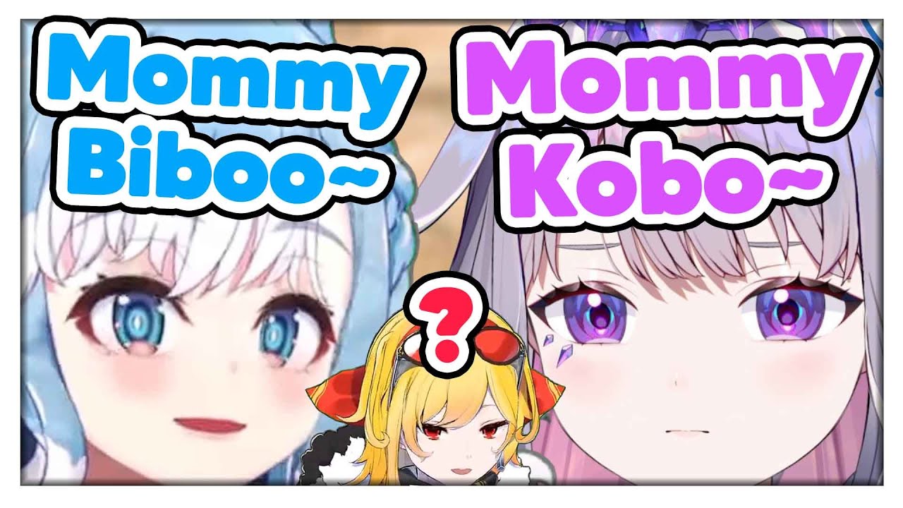 it's feels wrong for 2 Hololive Kids calling each other as Mom