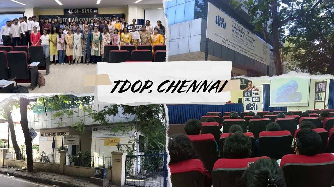 THREE- DAYS ORIENTATION PROGRAM (TDOP) | ICSI Southern India Regional Council | CS | CS EXECUTIVE.