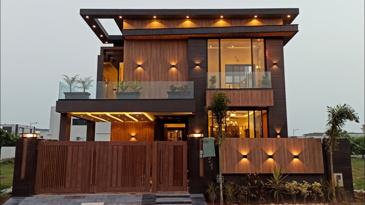 10 Marla House For Sale in DHA Lahore | Luxury Modern Design | Vlog-16