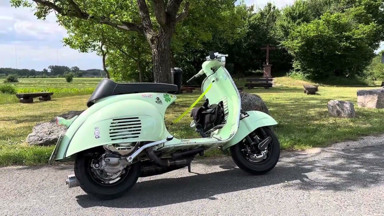 Vespa VNB 2 Stroke Sound Only VMC 260 Mustang Nordspeed Exhaust