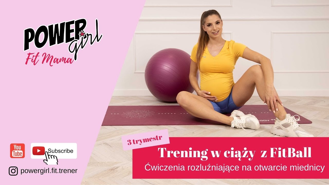 Power Girl - FitMama | Trening na trzeci trymestr ciąży | Rozluźnij biodra | Oddech dolnożebrowy 3D