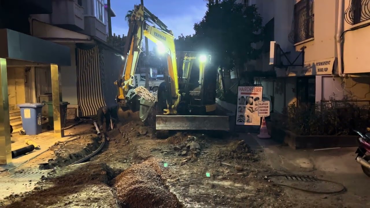 Yanmar ViO50 Altyapı ve Hafriyat Çalışması 