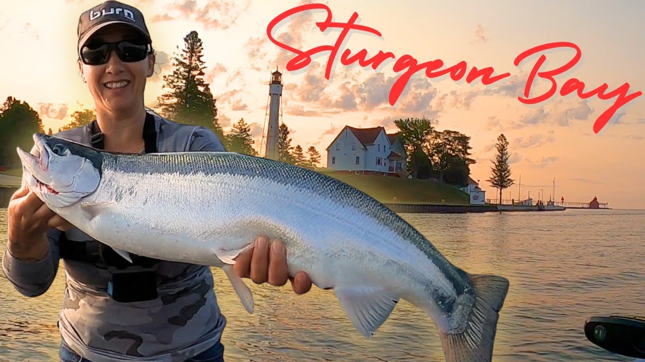 EASY Trolling on Lake Michigan | Sturgeon Bay Salmon Fishing