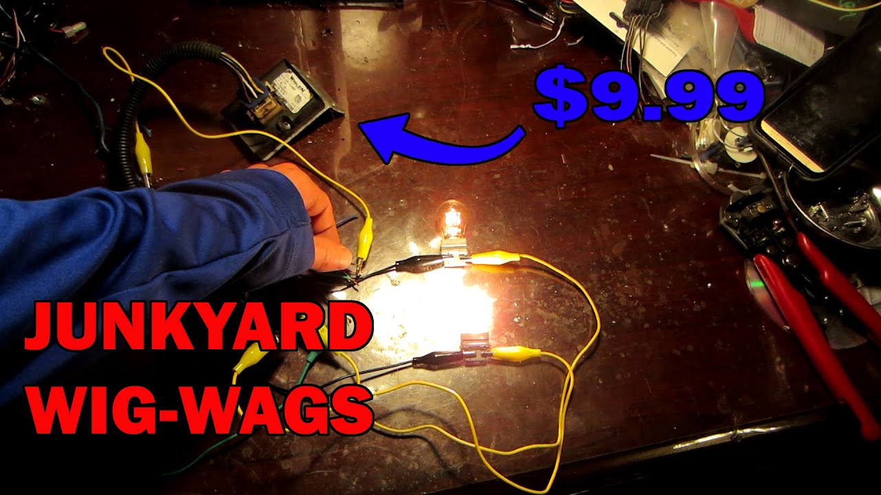 Junkyard wig wags | How to wire Impala headlamp flashers to any car