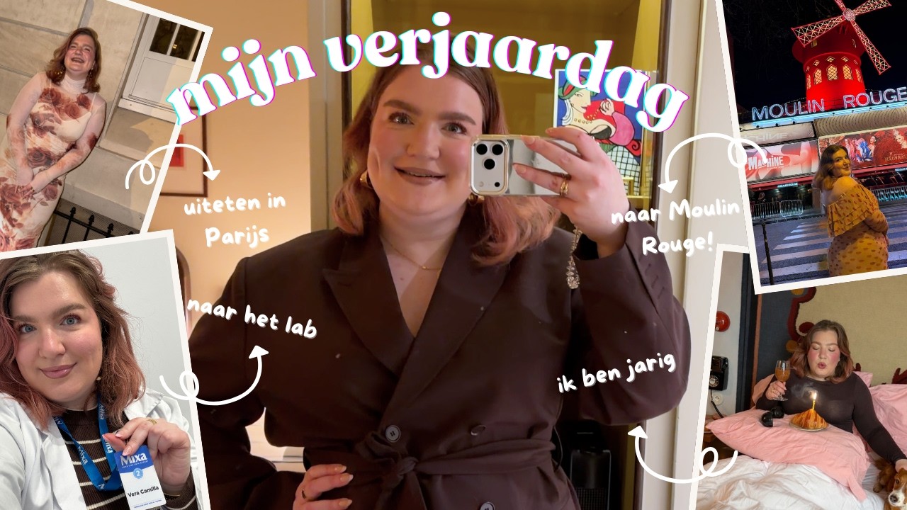 Parijs perseis & verjaardag! Moulin Rouge, Diptyque en nieuwe Dyson AirWrap | Vera Camilla