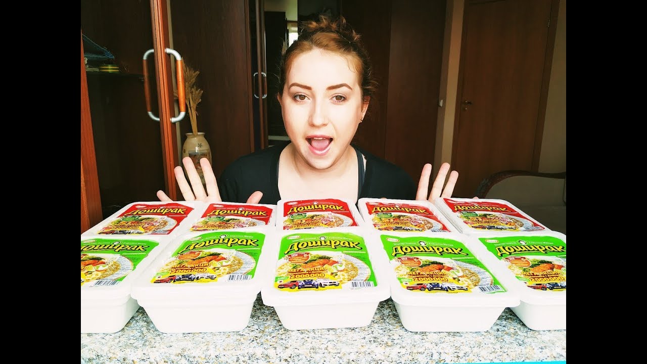 10 Дошираков за раз|  10* SPICY NOODLES | Eeating show | 먹방