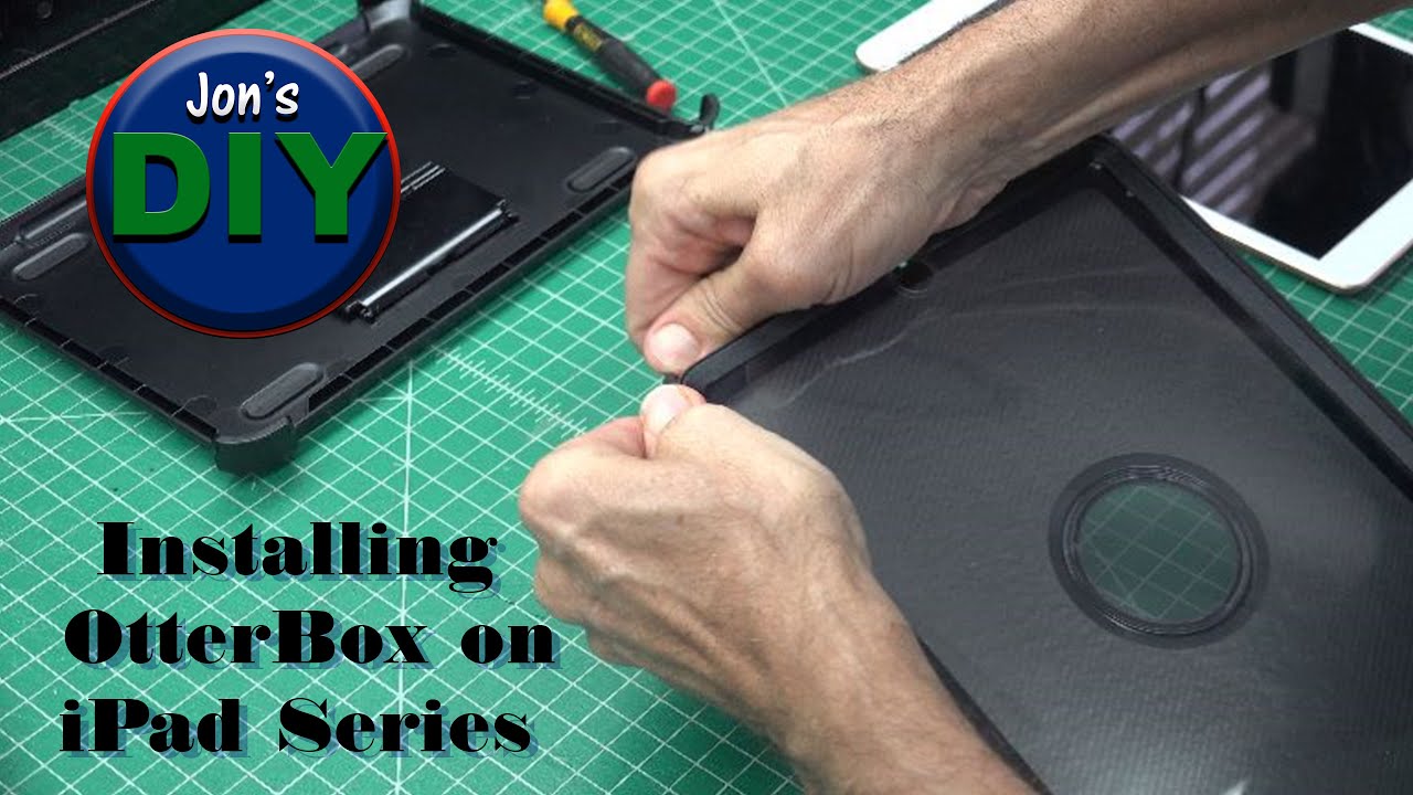 How to install OtterBox on iPad series 7/8   (Jon's DIY)