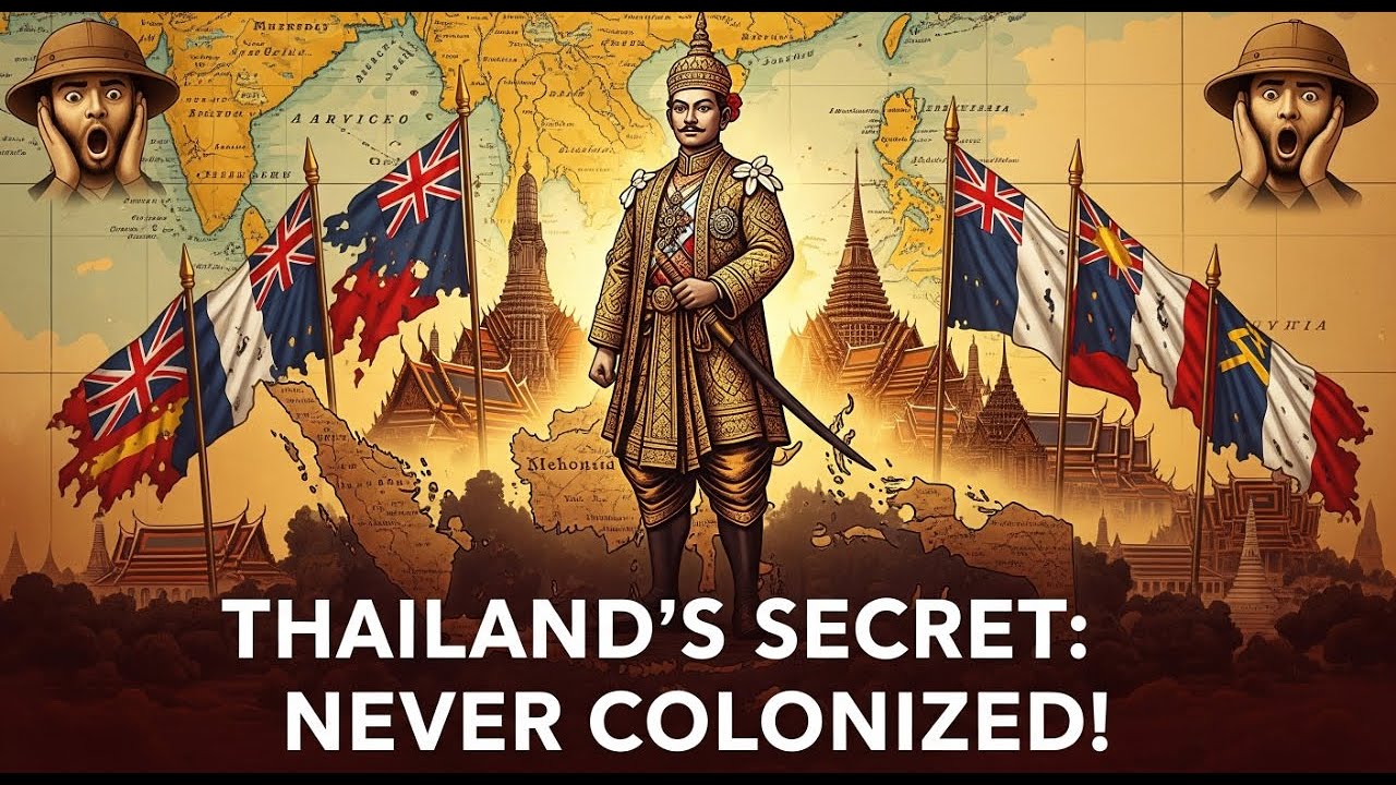 Why Thailand Was Never Colonized - Unique History of Siam | What The Fact - NANI