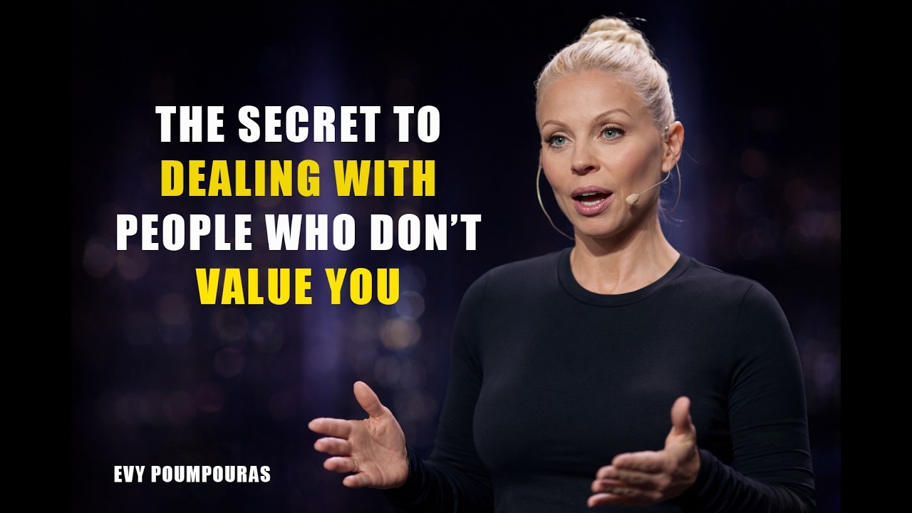 How to deal with people who don’t respect you | Evy Poumpouras
