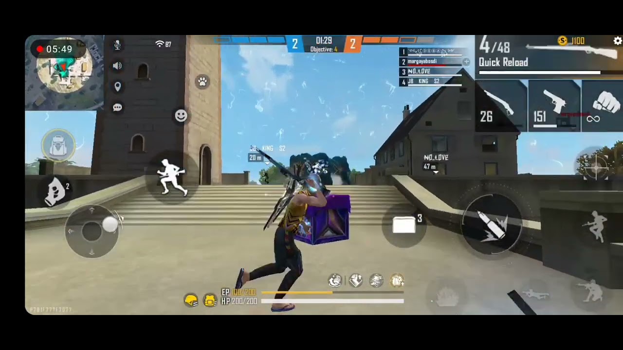 💯💯cs rank #dibyo #freefire
