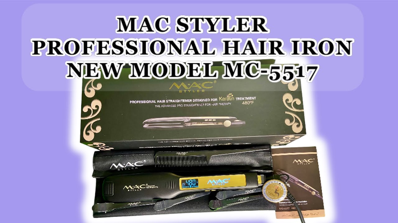 ANO ANG PLANTSA NA MAGANDANG PANG REBOND MAC HAIR IRON MODEL MC-5517 REVIEW
