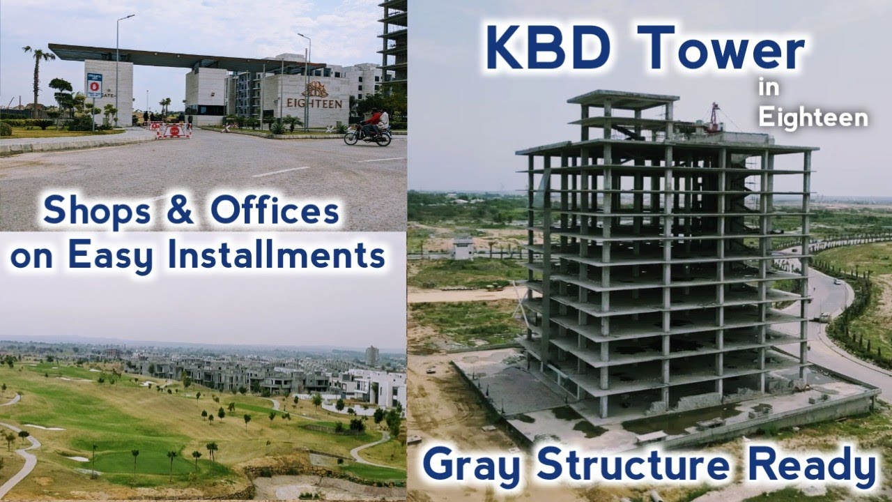 KBD Tower | Premium Shops & Offices in Eighteen Islamabad | Easy Installments