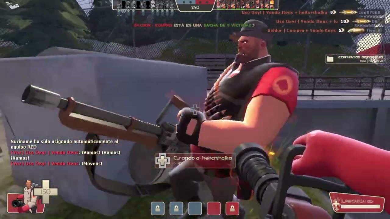 gameplay de medic(team fortress 2)