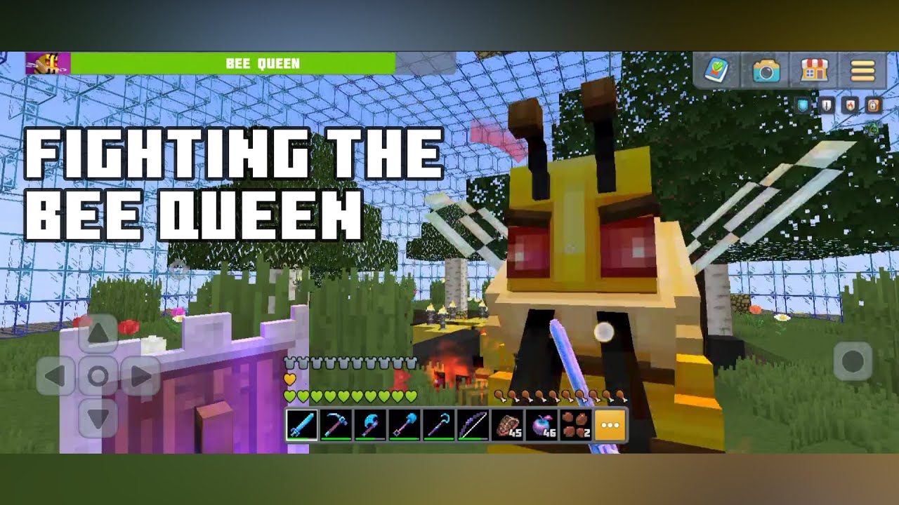 [Planet Craft - Planet of Cubes] Fighting The Queen Bee