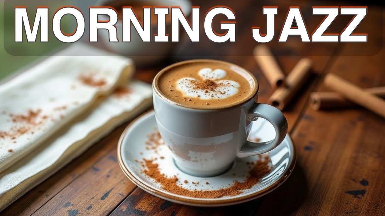 Peaceful Morning Jazz ☕ Smooth Bossa Nova Cafe Sounds for Focus & Cozy Time