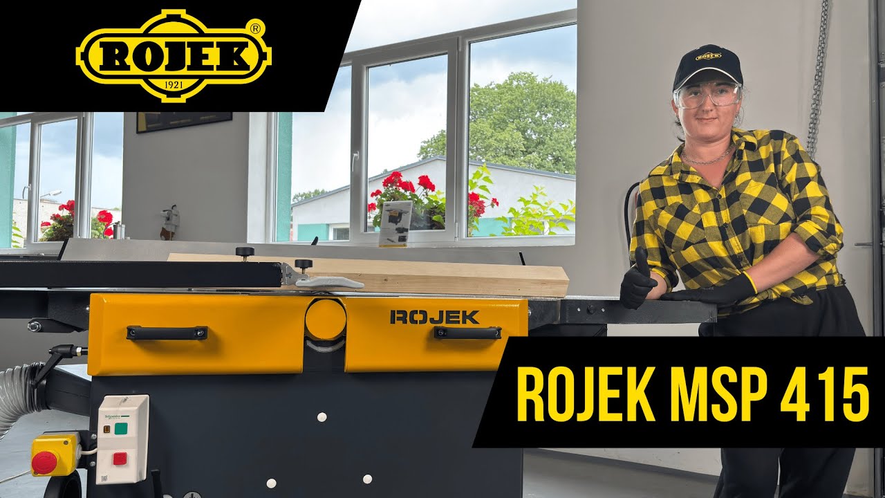 ROJEK a.s. | 🪚Srovnávací a tloušťkovací frézka MSP 415🪵