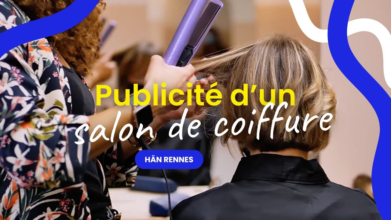 Publicité salon de coiffure Hän Rennes