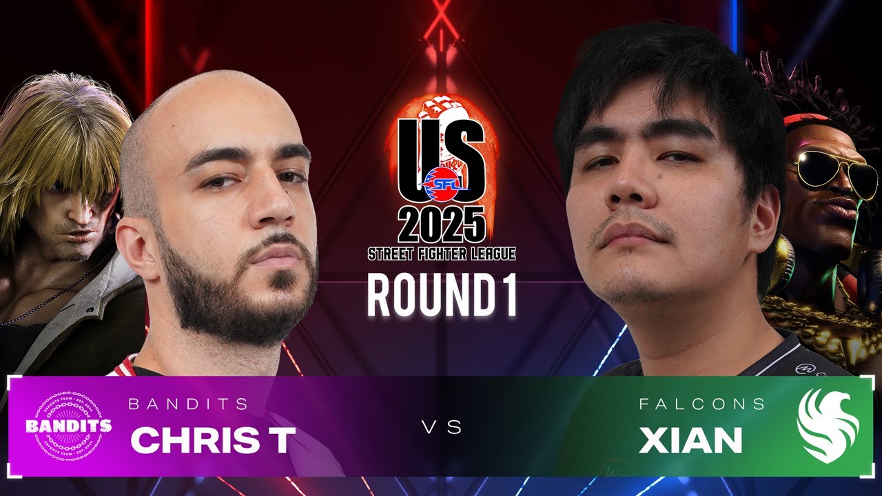 Chris T (Ken) vs. Xian (Dee Jay) - Bandits vs. Falcons - Street Fighter League US 2025 Day 2