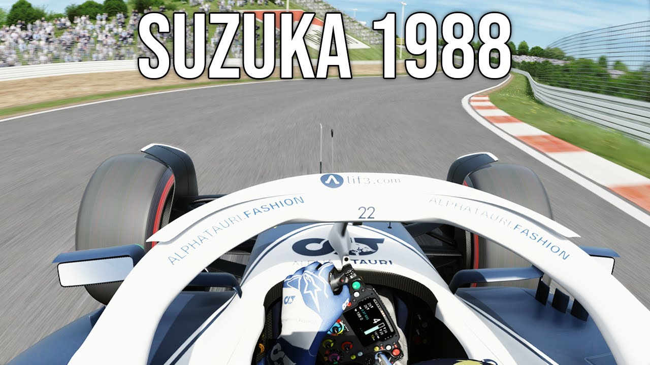 This is what Suzuka looked like in 1988