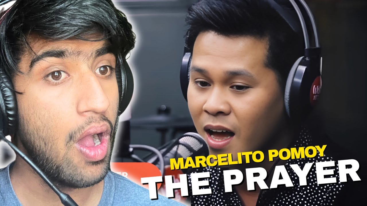 MIND BLOWING 🤯 Marcelito Pomoy - The Prayer REACTION
