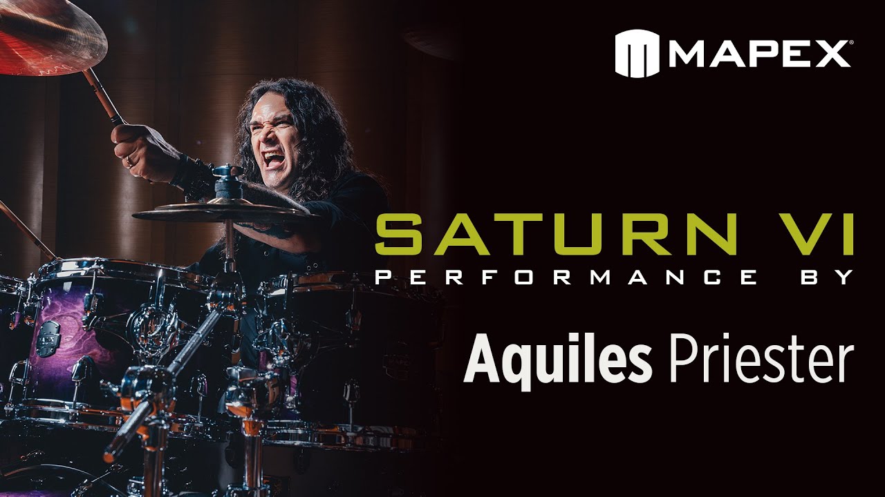 TVMaldita Presents: Aquiles Priester playing Savior (Hangar) with the new Mapex Saturn VI