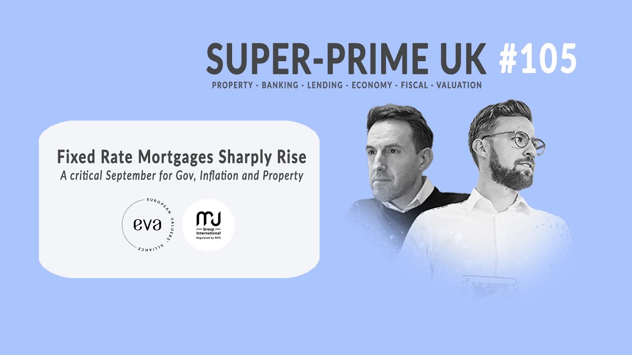 Fixed Rate Mortgages Sharply Rise - A critical September Ahead #inflation #mortgages #economy