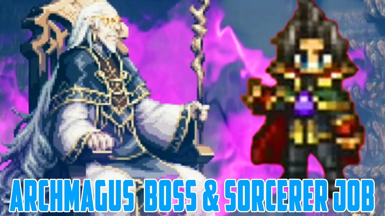 Octopath Traveler - Archmagus Dreisang Boss Fight & Unlocking Sorcerer (Showcase)