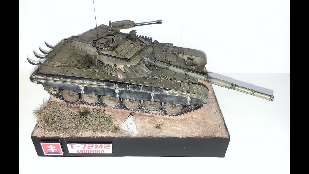 Т-72M2 Moderna (Т-72М2 Модерна) 1/35 Amusing Hobby