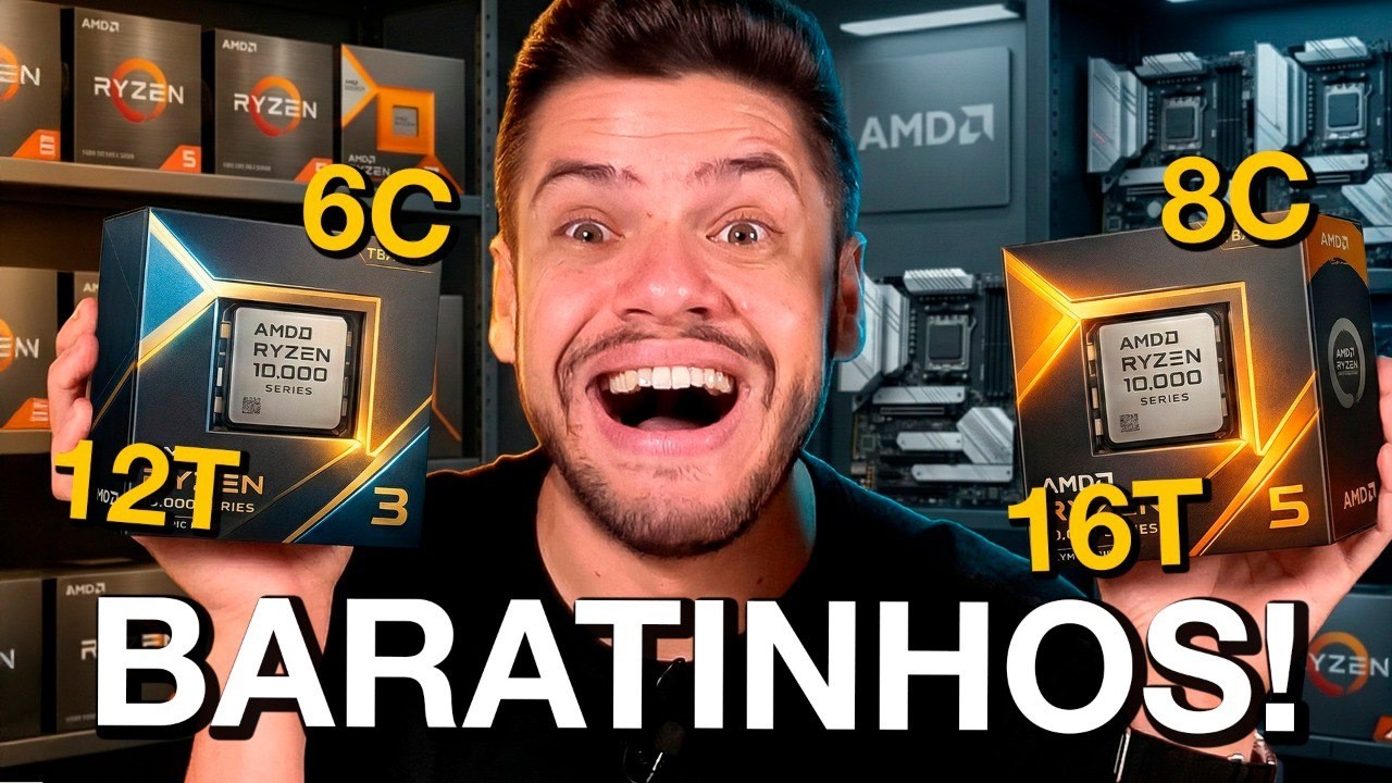 MERECE SUA PACIÊNCIA? Ryzen 10000 EXPLICADO
