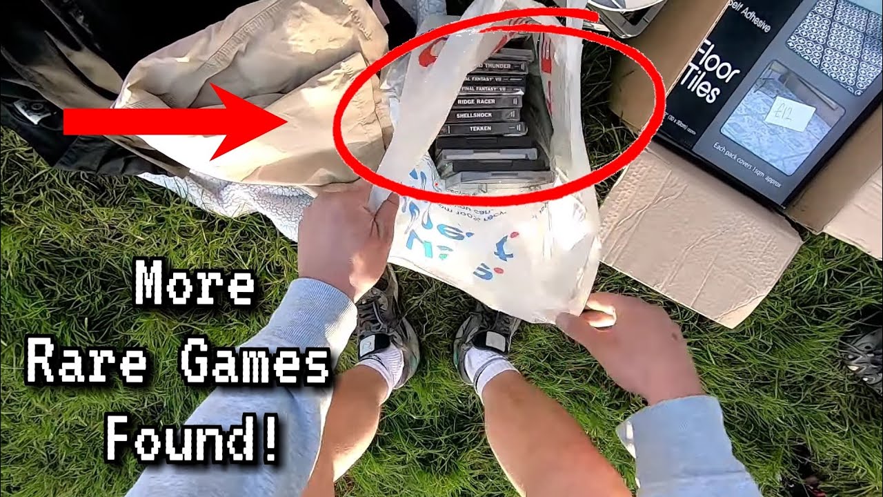 This Boot Sale Had ALL the Games!!