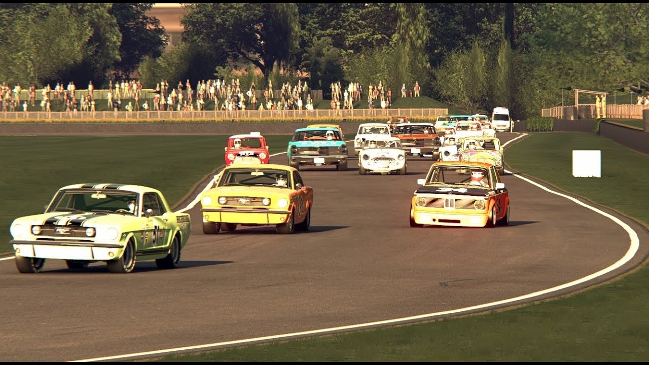 Assetto Corsa RAC Online Race 60s Touring Cars at Goodwood
