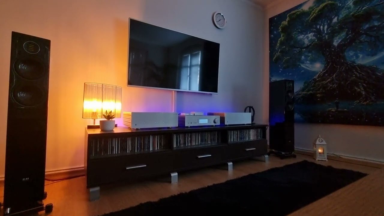 Elac fs 407 + cambridge audio 840w +840w + 840e pre