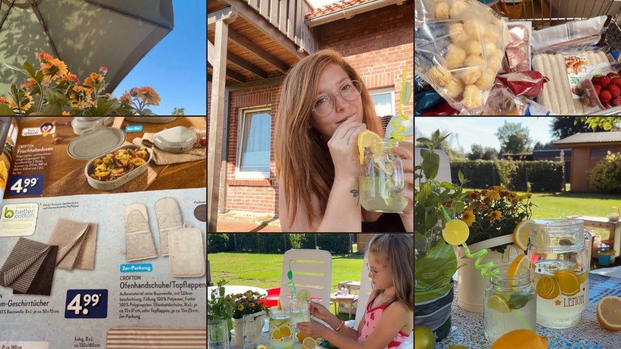 Vlog | Cumpărături reducere magazin rusesc | Rețetă limonadă | Update | Revista Aldi | Zile de vară