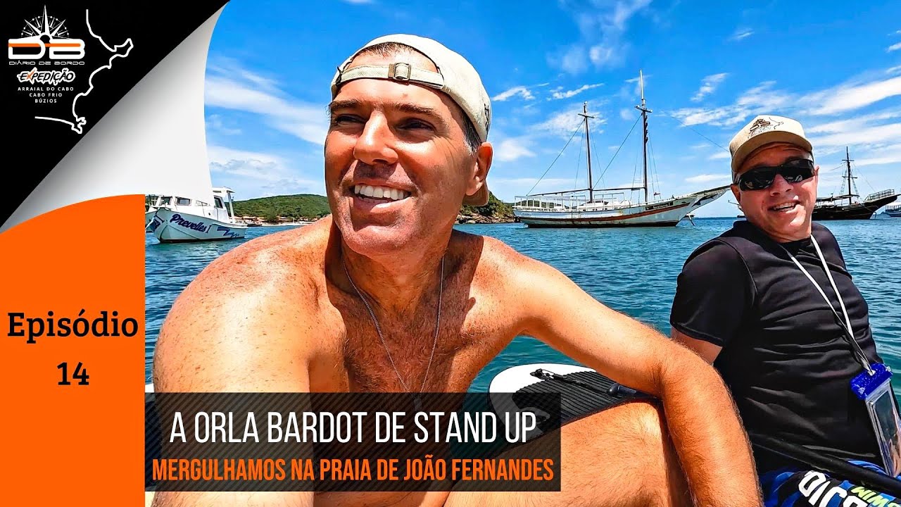 UMA VISÃO AINDA MAIS LINDA DE BÚZIOS | EXPLORAMOS A ORLA BARDOT DE STANDUP