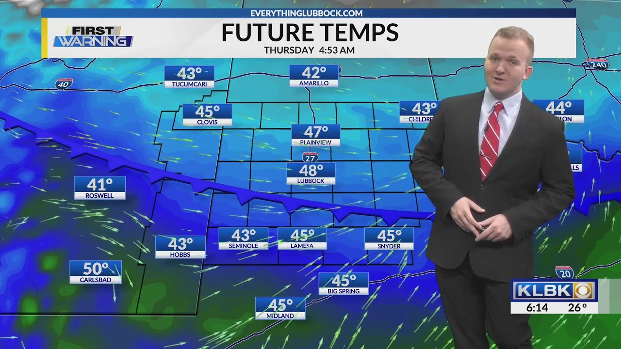 KLBK Friday Morning Weather Update: December 16th, 2022