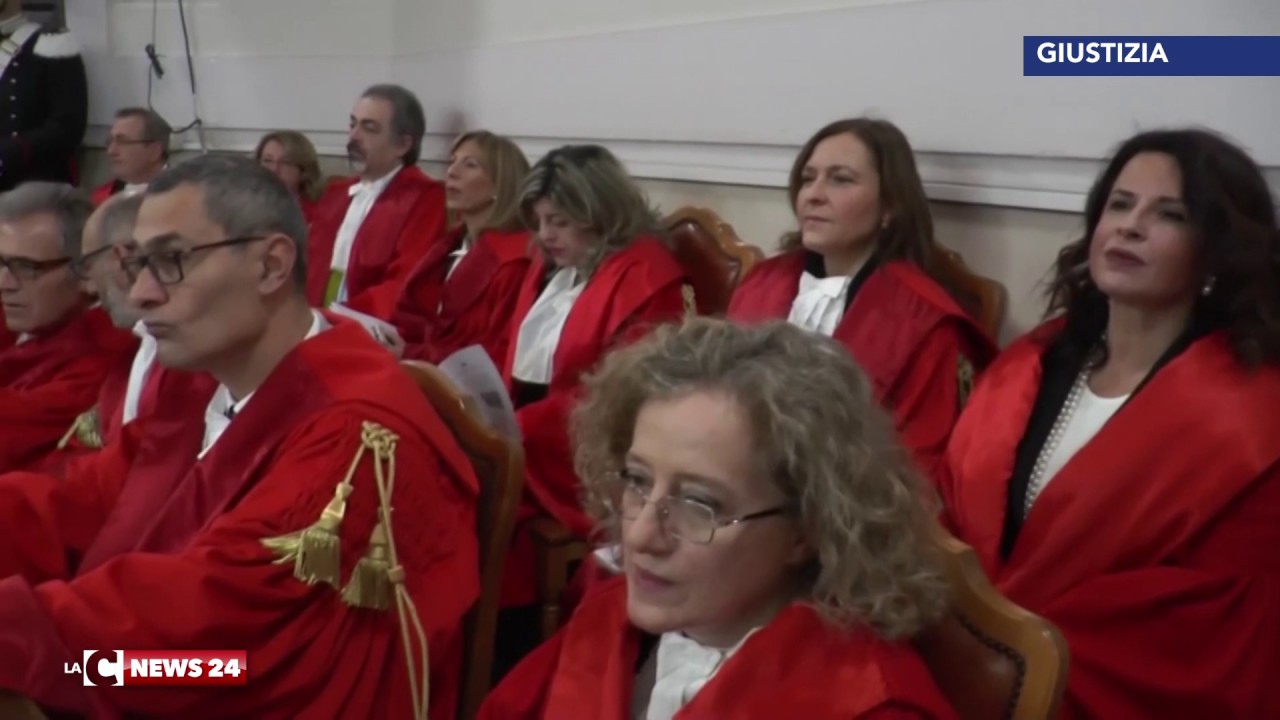 Anno giudiziario, la cerimonia a Catanzaro