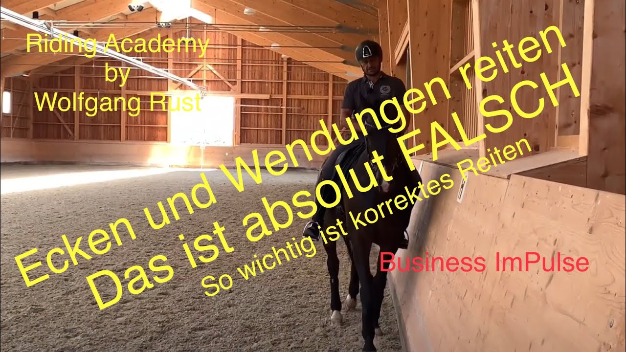 F45 Ecken & Wendungen Reiten- Falsch und Richtig erklärt & gezeigt! Stellung, Biegung, Pferde Reiten