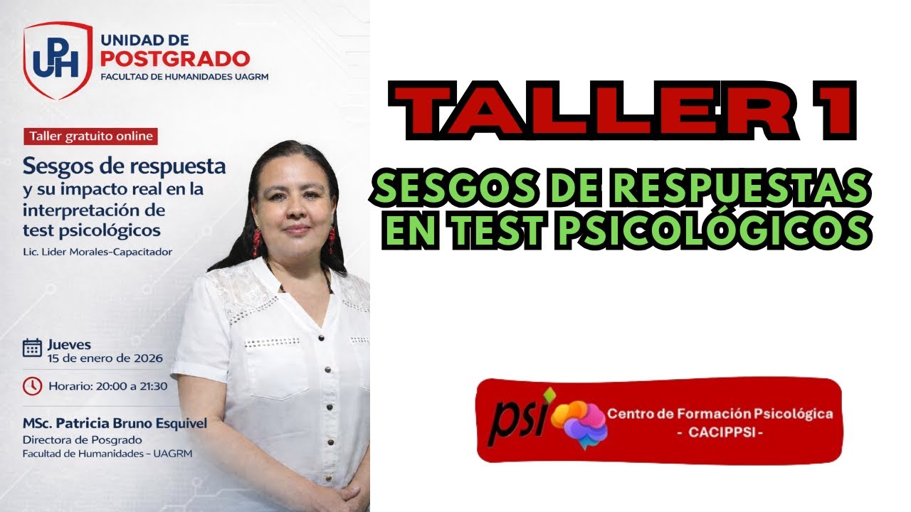 TALLER 1 SESGOS DE REPUESTAS EN TEST PSICOLÓGICOS