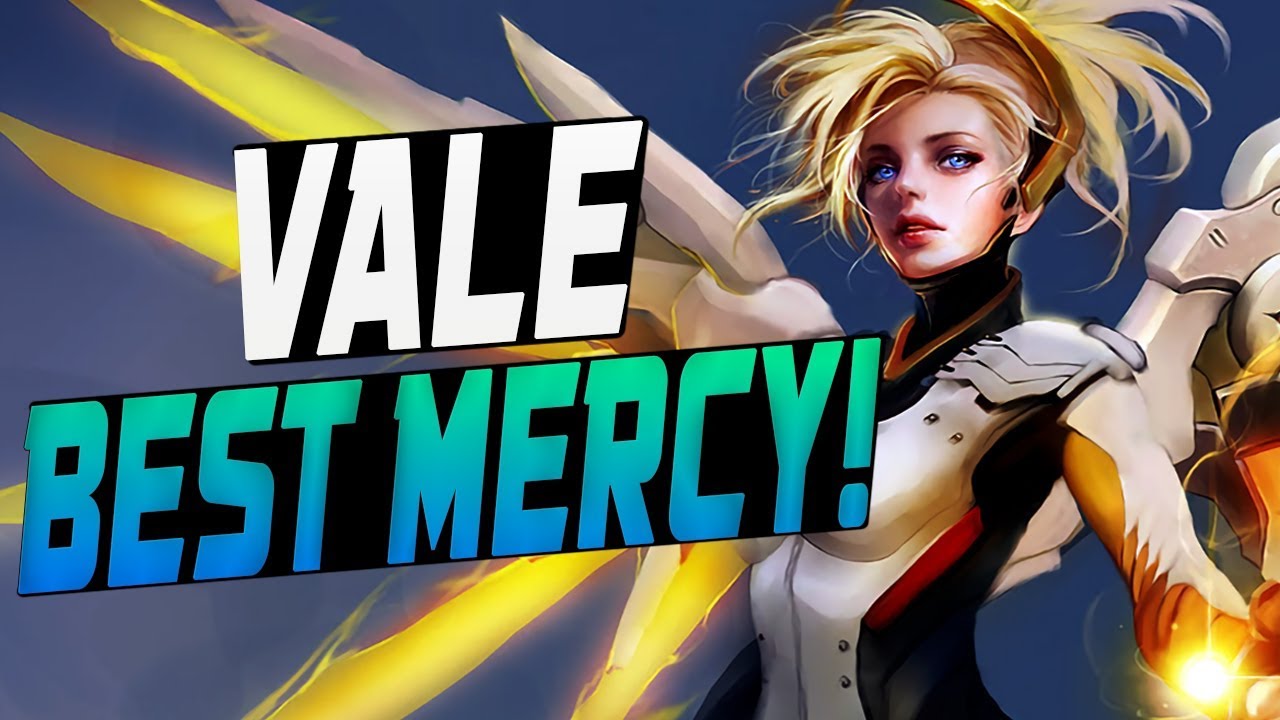 VALE PRO MERCY! 22K HEALING DONE! [ OVERWATCH SEASON 8 TOP 500 ]