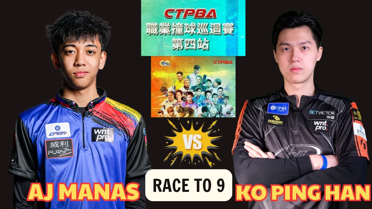 KO PING HAN VS AJ MANAS  - Who showed more nerve at the end ?